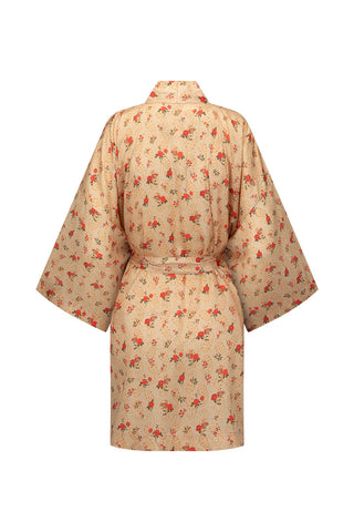 Fleur Robe and Eye Mask Set