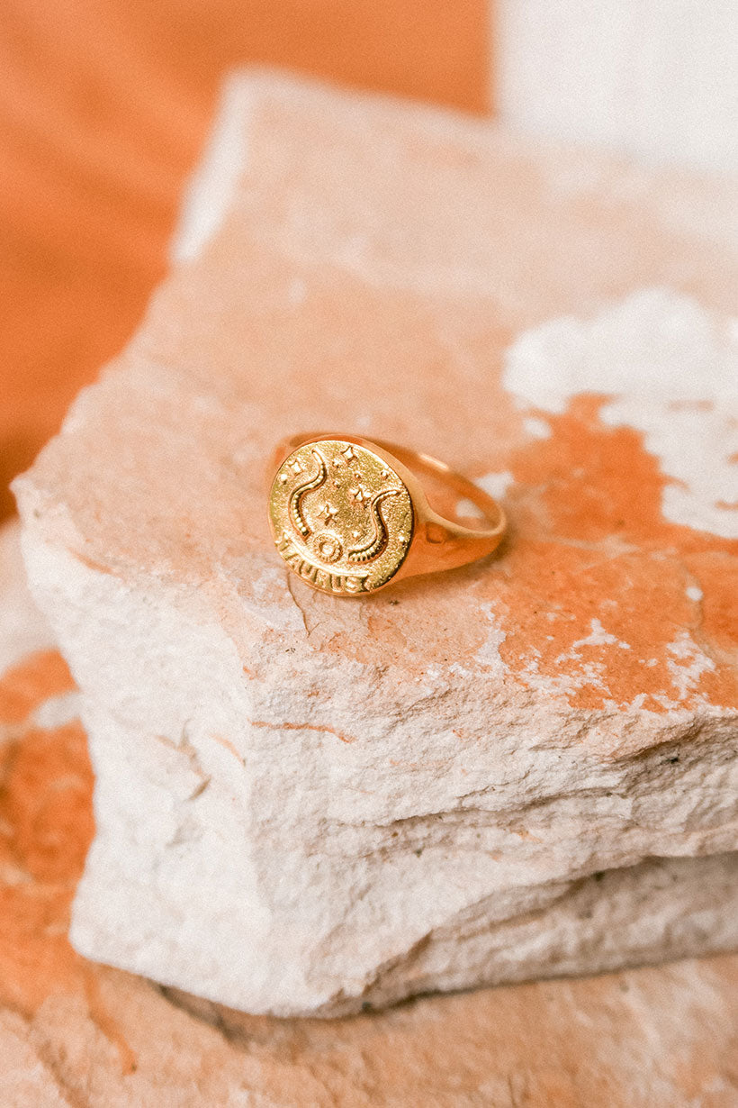 Taurus Stargazer Zodiac Ring